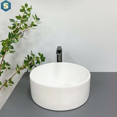 Умывальник (раковина) VBI LIONI WHITE накладной, Белый