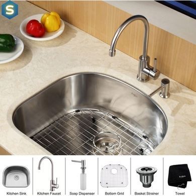 Кухонная мойка Kraus Dex KD1US33B