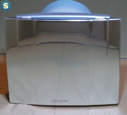 Вентилятор декоративный Blauberg Quatro Hi-Tech Chrome 100