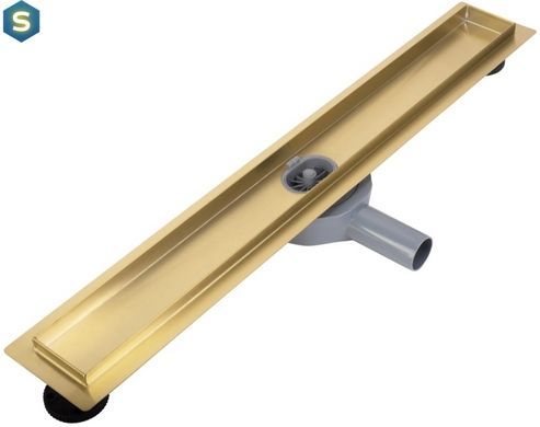 Трап для душу Rea Neox 100 Pro brushed gold 2в1 REA-G2850