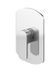 Душевая система Kohlman Foxal 30 chrome + BOX скрытого монтажа QW220FQ30, Хром
