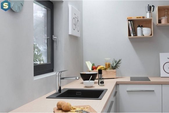 Кухонна мийка Hansgrohe S510-F450 560x510 Concretegrey 43312380