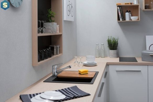 Кухонна мийка Hansgrohe S510-F450 560x510 Concretegrey 43312380