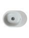 Кухонна мийка Adamant Ovale 610x420x180 білий 637223, Білий
