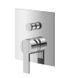 Душевая система Kohlman Gixs 40 chrome + BOX скрытого монтажа QW210GR40, Хром
