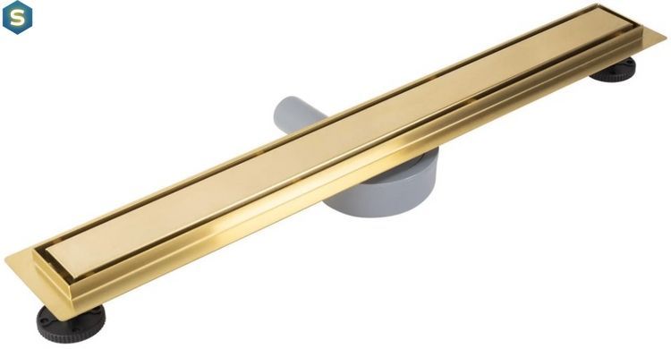 Трап для душу Rea Neox 100 Pro brushed gold 2в1 REA-G2850