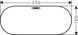 Кришка для полиц Hansgrohe WallStorisі 25.0 x 10.0 см Matt Black 27925670