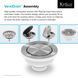 Кухонная мойка Kraus Dex KD1US33B
