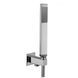 Душова система для ванни з виливом для ванни Paffoni 205 мм Shower chrome KITEL015CR205, Хром