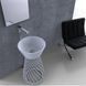 Умывальник HIDRA 43x43 Wire, Черный/золото