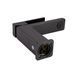 Смеситель для умывальника Qtap Gemini QTGEM270GMB45676 Gunmetal Black PVD, Шлифованный черный хром