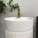 Умывальник підлоговий VBI Mirano white matt VBI-019022, Белый матовый