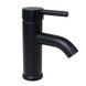 Смеситель для умывальника Yoka Spa 24 Black низкий BU.SPA-24-BLK, Черный матовый