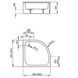 Душевой поддон Radaway Samos A 90 90x90 4S99300-03