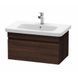Тумба з умивальником Duravit DuraStyle 80 см каштан DS006105353