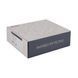 Смеситель для умывальника Qtap Gemini QTGEM270GMB45676 Gunmetal Black PVD, Шлифованный черный хром