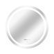 Зеркало Qtap Mideya R800 с LED-подсветкой Touch, с антизапотеванием, с часами, диммером яркости QT2078NCR8080W