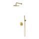 Душова система прихованого монтажу Omnires Y brushed brass SYSY35BSB, Золотий
