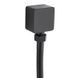 Душевая система скрытого монтажа Yoka Dual black + BOX BP.DUAL-BLK, Черный матовый