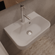Раковина глянцева підвісна Amidicon Comfort 45 450x300 з литого каменю COMFORT_45_HL, Білий