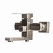 Смеситель для ванны Globus Lux Sicilia SBQ-102N, Графитовый хром