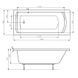 Ванна акриловая Roca Linea в комплекте с ножками 180x80 A24T058000