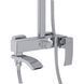 Душова система універсальна Qtap Swan Cascada на три споживача (з виливом) QTSWA111CRM45566 Chrome, Хром