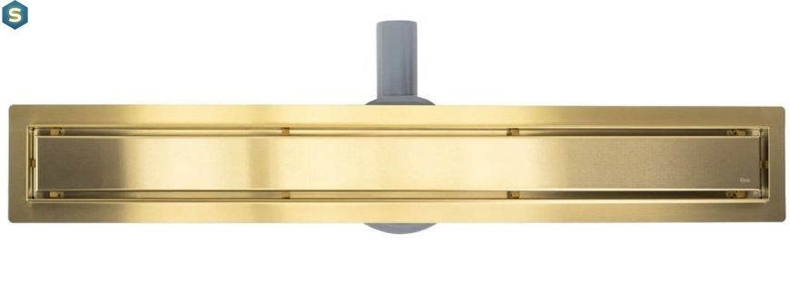 Трап для душу Rea Neox 100 Pro brushed gold 2в1 REA-G2850