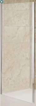 Боковая стенка Eger 90x195 см 599-153-90W(h), прозрачный, хром