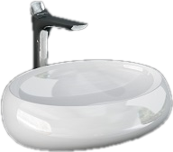 Умывальник RAK Ceramics Cloud 60x40 CLOCT6000AWHA, Белый