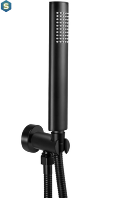 Душевая система скрытого монтажа Rea Oval + Box black REA-P8467, Черный матовый