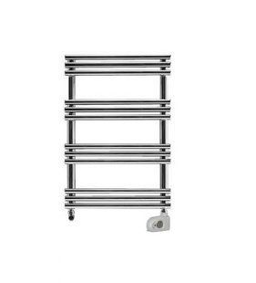 Полотенцесушитель электрический Cordivari Sandy electric 735x500 хром, Черный матовый, Праве, Електронний