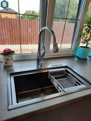 Решетка для мойки из нержавеющей стали Nett KS-3022, Каппучино