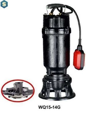 Насос фекальный с режущим механизмом Volks WQ15-14G 1.5кВт