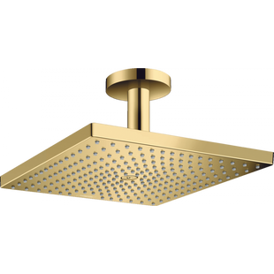 Верхний душ Hansgrohe Raindance Select E 300 1jet Air EcoSmart с держателем золото 26250990