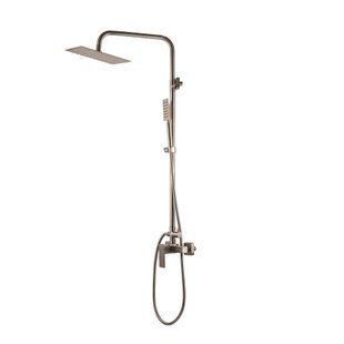 Душевая система Globus Lux Sicilia SBQ-SH-105, Зеленый матовый