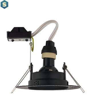 Точковий світильник Nowodvorski 8372 Echo GU10 1x15W IP54 Bk