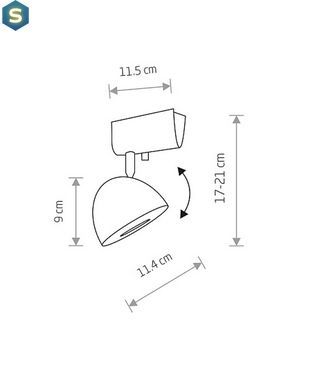 Спот Nowodvorski 9594 Vespa GU10, ES111 1x75W IP20 Wh