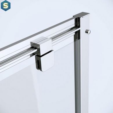 Душові двері Cersanit Zip Pivot 900x190 S154-006, Універсальна, хром
