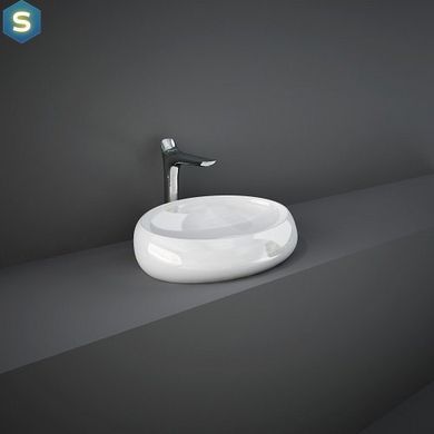 Умывальник RAK Ceramics Cloud 60x40 CLOCT6000AWHA, Белый