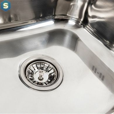 Кухонная мойка из нержавеющей стали Valeso полировка 5050 (0,7/160 мм), Polish