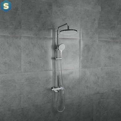 Душевая система Gappo G2403-8, белый/хром, Хром
