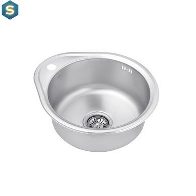 Кухонная мойка Kroner KRP Satin-4843 (0,8 мм) CV022757, Satin