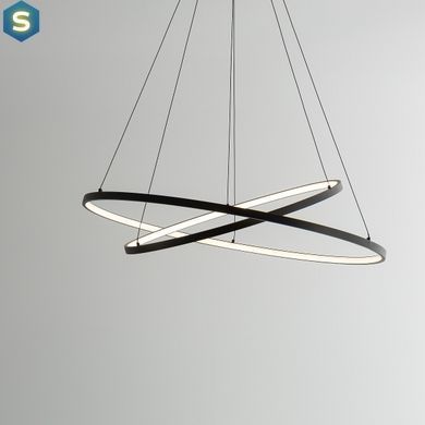 Подвесной светильник Nowodvorski 10814 Circolo LED 2x35W 3000K 1200Lm IP20 Bl