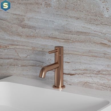 Смеситель для умывальника Omnires Y brushed copper Y1210NCPB, Золотой