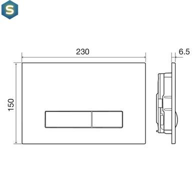Инсталляция скрытого монтажа для унитаза 3 в 1 Imprese i9120