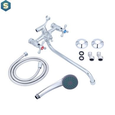 Смеситель для ванной Agua Toledo-C075 CV018622, Хром