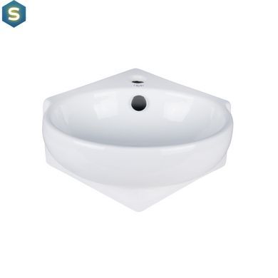 Умывальник Qtap Leo 390x365x130 White QT11115010WN, Белый