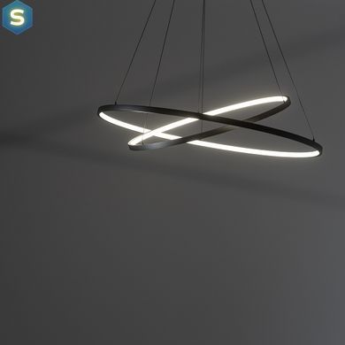 Подвесной светильник Nowodvorski 10814 Circolo LED 2x35W 3000K 1200Lm IP20 Bl