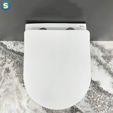 Підвісний унітаз VBI VULCANO WHITE GOLD EDGE